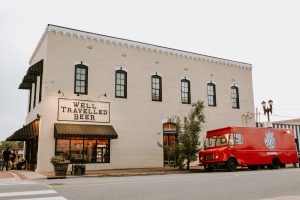 Well Travelled Beer and Pinky's Best Street Food Truck Goldsboro North Carolina
