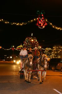 trolley ride at christmas time goldsboro north carolina